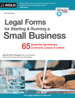 Legal Forms for Starting & Running a Small Business By Fred S. Steingold Cover Image