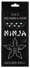 Ninja Graphite Pencils - Set of 12 By Ooly (Created by) Cover Image