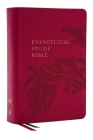 Nkjv, Evangelical Study Bible, Leathersoft, Rose, Red Letter, Comfort Print: Christ-Centered. Faith-Building. Mission-Focused. By Thomas Nelson Cover Image