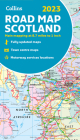 2023 Collins Road Map of Scotland  By Collins Maps Cover Image