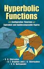 Hyperbolic Functions: With Configuration Theorems and Equivalent and Equidecomposable Figures (Dover Science Books) Cover Image