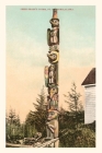 Vintage Journal Chief Shake's Totem, Ft. Wrangell, Alaska By Found Image Press (Producer) Cover Image