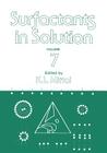 Surfactants in Solution: Volume 7 Cover Image