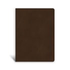 CSB Single-Column Wide-Margin Bible, Brown LeatherTouch Cover Image
