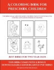 Best Books for Two Year Olds (A Coloring book for Preschool Children): This book has 50 extra-large pictures with thick lines to promote error free co By James Manning, Kindergarten Worksheets (Producer) Cover Image