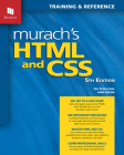 Murach's HTML and CSS (5th Edition) By Anne Boehm, Zak Ruvalcaba Cover Image