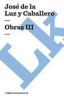 Obras III Cover Image