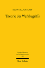 Theorie Des Werkbegriffs By Helmut Haberstumpf Cover Image
