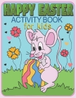 Easter Activity Book For Kids: Coloring Pages, Mazes, Word Search, Dot-to-Dot, and Find The Difference Puzzles By Hoopla Press Cover Image