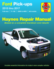 Ford Pick-ups 2015 thru 2020: Full-size * F-150 I 2WD & 4WD * All Models * Based on a complete teardown and rebuild (Haynes Automotive) Cover Image