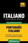 Vocabulário Português-Italiano - 7000 palavras mais úteis By Andrey Taranov Cover Image