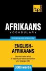 Afrikaans vocabulary for English speakers - 3000 words Cover Image