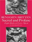 Sacred and Profane: Ssatb, Choral Octavo (Faber Edition) By Benjamin Britten (Composer) Cover Image