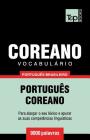 Vocabulário Português Brasileiro-Coreano - 9000 palavras Cover Image