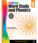 Spectrum Word Study and Phonics, Grade 5 Cover Image
