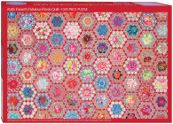 Kaffe Fassett's Fabulous Florals Quilt Jigsaw Puzzle for Adults: 1000 Pieces, Dimensions 29.5 X 19.7 Cover Image