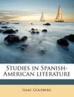 Studies in Spanish-American Literature Cover Image