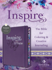Inspire Praise Bible NLT (Hardcover Leatherlike, Purple, Filament Enabled): The Bible for Coloring & Creative Journaling Cover Image
