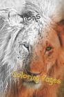 Lions Coloring Pages: Lions Beautiful Drawings for Adults Relaxation Cover Image