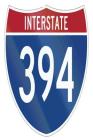Interstate 394: 6x9 College Ruled Line Paper 150 Pages By World Signs Cover Image