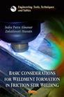 Basic Considerations for Weldment Formation in Friction Stir Welding Cover Image