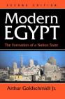 Modern Egypt: The Formation Of A Nation-state By Jr. Goldschmidt, Arthur Cover Image