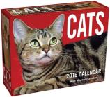 Cats 2018 Mini Day-to-Day Calendar By Andrews McMeel Publishing Cover Image