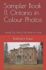 Sampler Book 11, Ontario in Colour Photos: Saving Our History One Photo at a Time By Barbara Raue Cover Image
