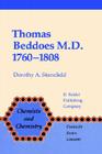 Thomas Beddoes M.D. 1760-1808: Chemist, Physician, Democrat (Chemists and Chemistry #3) By D. a. Stansfield Cover Image