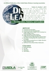 Distance Learning - Volume 16 Issue 1 2019 Cover Image