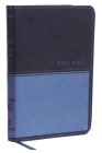 Kjv, Value Thinline Bible, Compact, Leathersoft, Blue, Red Letter Edition, Comfort Print Cover Image