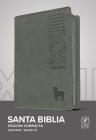 Santa Biblia Ntv, Edición Compacta, Salmo 23 (Sentipiel, Gris) Cover Image