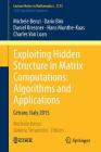Exploiting Hidden Structure in Matrix Computations: Algorithms and Applications: Cetraro, Italy 2015 Cover Image