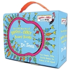 The Little Blue Boxed Set of 4 Bright and Early Board Books: Hop on Pop; Oh, the Thinks You Can Think!; Ten Apples Up On Top!; The Shape of Me and Other Stuff (Bright & Early Board Books(TM)) By Dr. Seuss Cover Image