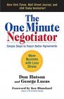 The One Minute Negotiator: Simple Steps to Reach Better Agreements Cover Image