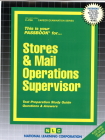 Stores & Mail Operations Supervisor: Passbooks Study Guide (Career Examination Series) Cover Image