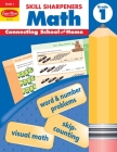 Skill Sharpeners: Math, Grade 1 Workbook Cover Image