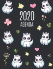 Chat Licorne Agenda 2020: Agenda Annuel - Pour l'Organisation à la Maison ou au Bureau Cover Image