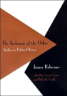 The Inclusion of the Other: Studies in Political Theory (Studies in Contemporary German Social Thought) Cover Image