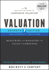 Valuation: Measuring and Managing the Value of Companies, University Edition (Wiley Finance) Cover Image