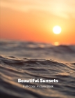 Beautiful Sunsets Full-Color Picture Book: Sunset Photo Book - Evening Photography By Fabulous Book Press Cover Image