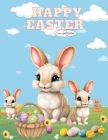Happy Easter Coloring Book For Kids By Selena L. L. Arnold Cover Image