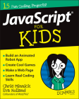 JavaScript for Kids for Dummies (For Dummies (Computers)) Cover Image