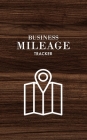 Business Mileage Tracker: Mileage Log Book with 490 Entries, 10 Entries per Page to Track Gas Mileage for Business & Taxes, Wood By Mpp Notebooks Cover Image