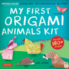 My First Origami Animals Kit: Everything Is Included: 60 Folding Sheets, Easy-To-Read Instructions, 180+ Stickers Cover Image