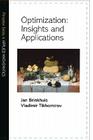 Optimization: Insights and Applications Cover Image