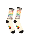 Book Nerd Pride Gym Socks - Large By Out of Print Cover Image