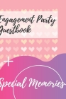 Engagement Party Guestbook: Engagement Party Guest list/Event Signing Guest Book Cover Image