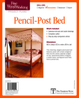 Fine Woodworking's Pencil-Post Bed Plan By Editors of Fine Woodworking Cover Image