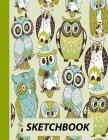 Sketchbook: Sketching Paper for Kids - Owls Cover Image
